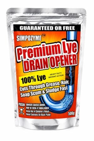 Simpozyme Premium Lye Drain Opener 500 gm